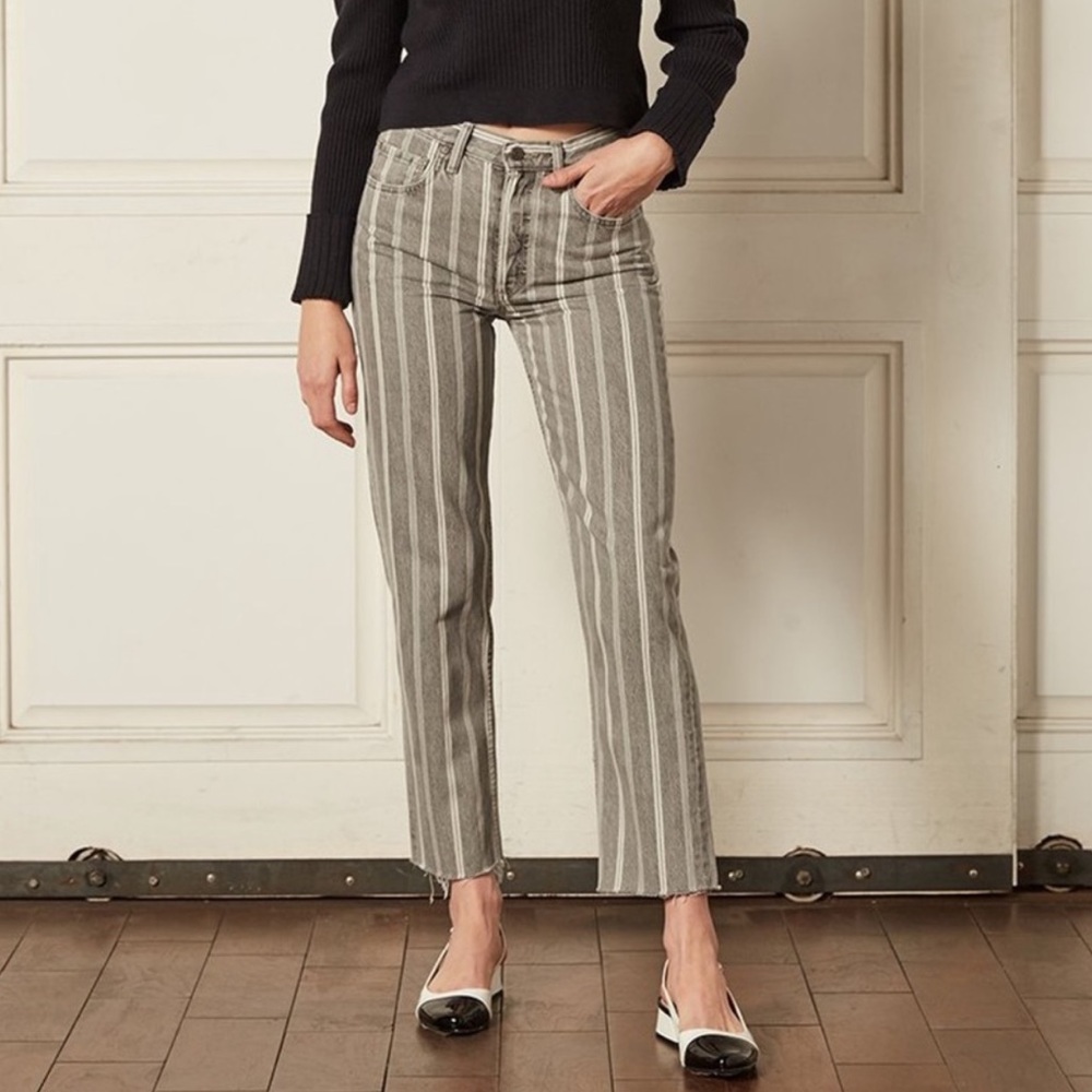 NWT Boyish Jeans The Tommy High Rise Straight Leg